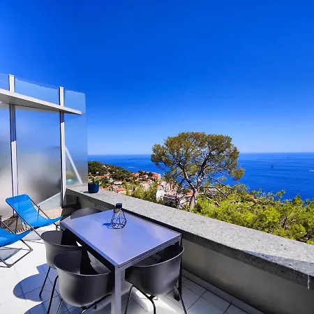 Le Coq -splendide Vue -magnifique Piscine -parking Apartment Cap-d'Ail